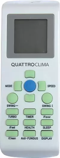 QuattroClima QV-I12CG/QN-I12UG/QA-ICP9