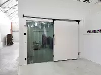 ПВХ завеса для холодильной камеры 1,2x2,5м. Готовый комплект, морозостойкая